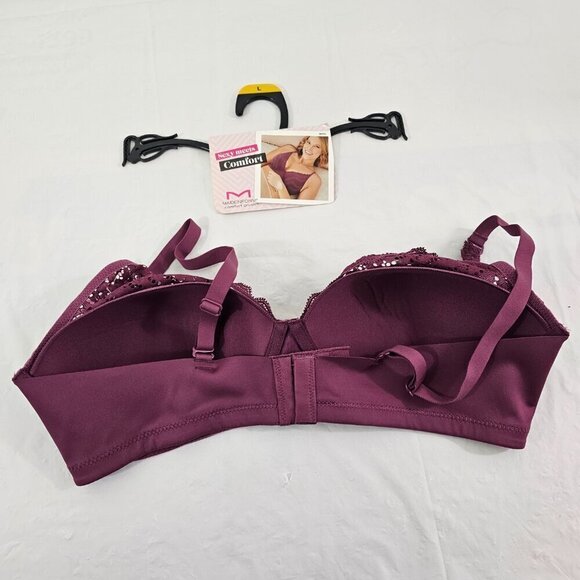Maidenform Women's Comfort Crush Pretty Lace Lightly Lined Wireless Bra - NWT - Picture 9 of 16